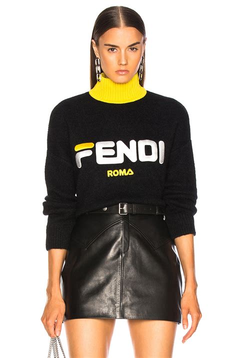 fendi sweater cheap|fendi oversized sweater.